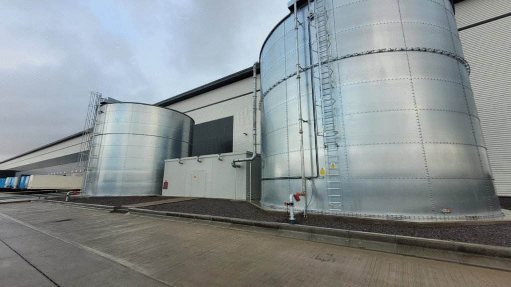 High-hazard storage project